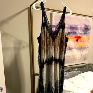 Zara Lace Printed Dress